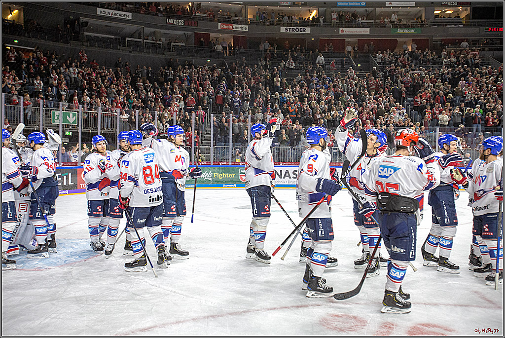 DEL; Koelner Haie - Adler Mannheim, 09.04.2019
